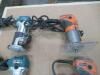 (6) ASSORTED RIGID, MAKITA AND BOSCH ROUTERS - 2