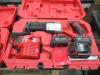 (2) MILWAUKEE BATTERY OPERATED SAWZALL'S MODEL 2471-20, (2) MILWAUKEE BATTERY OPERATED TUBING CUTTER, AND (1) MILWAUKEE BATTERY OPERATED DRILL / DRIVE - 2