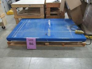 VESTIL 72" X 48" 4000 POUND CAPACITY SCISSOR LIFT TABLE MODEL EHLT-4872-43