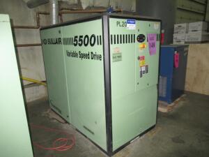 2015 SULLAIR 5509V AC VARIABLE SPEED DRIVE AIR COMPRESSOR