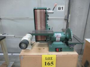 GRIZZLY BELT SANDER/GRINDER MODEL G-1276 WITH JET 8" GRINDER MODEL JBG-8A