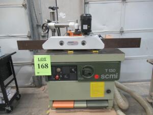 SCMI T130 SHAPER WITH MAGGI STEFF 2068 POWER FEEDER