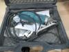 (LOT) ASSORTED ELECTRIC HAND TOOLS, (HEAT GUNS, JIG SAWS, BAND SAW, DRILLS, ROUTERS & JOINER - 4