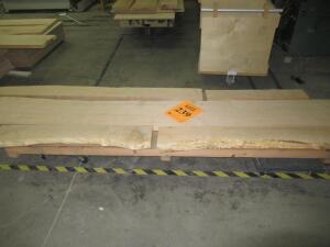 (18) SLABS OF LIVE AGE MAPLE WOOD