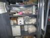(LOT) CONTENTS OF ROOM, HOSES, ELECTRICAL WIRE, CYLINDERS, MOTORS, PUMPS, FILTERS, LIGHTS, STORAGE CABINETS AND SHELVING - 10
