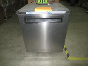 (NEW) DELFIELD 406P-STAR4 27" SINGLE DOOR STAINLESS STEEL UNDERCOUNTER REFRIGERATOR