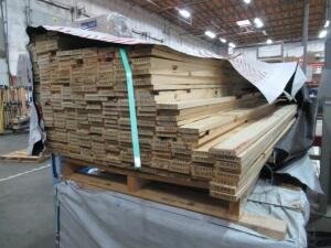 (300) BENNETT 1" X 4" X 8' BOARDS