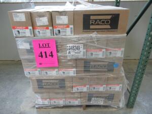 (1650) RACO 4" INCH ELECTRICAL SQUARE BOXES