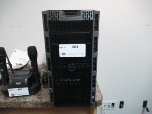 DELL POWEREDGE T430 XEON TOWER WITH 2X E5-2630V3 SR206 2.4 GHZ PROCESSORS, 32GB RAM, AND 4X 600GB 15K HARD DRIVES AND 2X 300GB HARDDRIVES