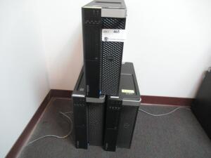 (3) DELL PRECISION XEON 8510 TOWERS