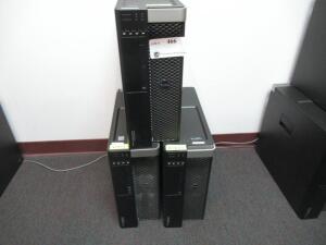 (3) DELL PRECISION XEON 8510 TOWERS