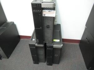 (3) DELL PRECISION XEON 8510 TOWERS