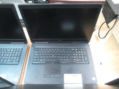 DELL PRECISION 7710 17" LAPTOP WITH CORE I7 2.70 GHZ 32MB RAM AND NO HARD DRIVE