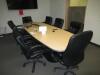 10' X 42" CONFERENCE TABLE WITH 8 CHAIRS - 2