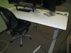 (LOT) (6) ASSORTED HEIGHT ADJUSTABLE DESKS WITH CHAIRS, FILE CABINETS, BOOKCASES, PANELS - 4