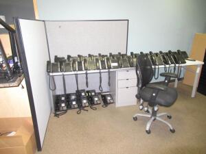 (LOT) ASSORTED OFFICE FURNITURE