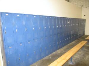 REPUBLIC 74 LOCKER UNIT WITH BENCHES (MUST BE PICKED UP BY DECEMBER 16, 2019) (LOCATION 1415 75TH STREET SW, EVERETT WA. 98203)