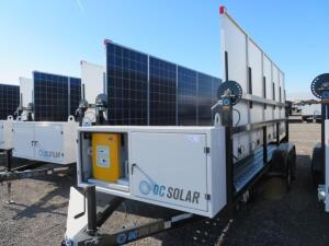 2016 SCT 20 Mobile Solar Generator from DC SOLAR (BROKEN DOOR HINGE) - Tag Number 9126Consists of:2 SMA ConvertersMidnight Classic controller2 x 48v Batteries10 Solar PanelsVIN:4HXSC1727GC183743Trailer Year: 2016Location: 7000 Las Vegas Blvd. North, Las V