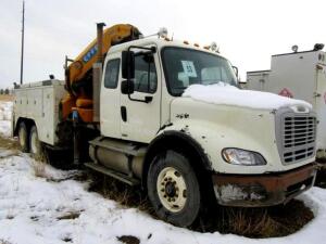 TRUCK 05 FREIGHTLINER M2 112 LIC,W/EFFER 340 CRANE, VIN# 1FVHC5DL35HV35803