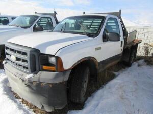 TRUCK 06 FORD F250 FLATBED LIC 146NKD,VIN# 1FDNF21576EA41677,MILES 95,672