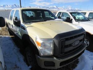 TRUCK; 2013 FORD F250 SUPER DUTY, VIN# 1FT7W2B67DEA18305, MILES 119,221