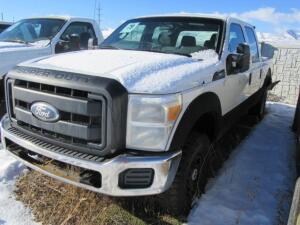 TRUCK; 2012 FORD F250 SUPER DUTY, VIN# 1FT7W2B67CEA40920, MILES 107,758