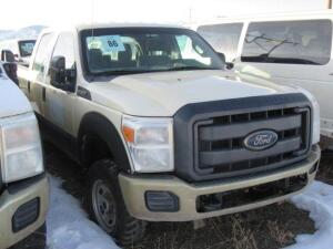 TRUCK; 2012 FORD F250, VIN# 1FT7W2B68CEC96242, MILES 97,917