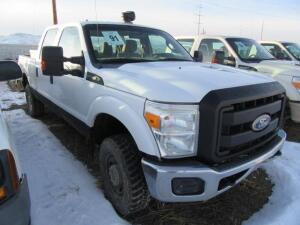 TRUCK 11 FORD F250 CREW CAB, VIN# 1FT7W2B6XBEA09126, MILES 131,529