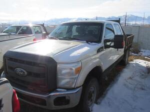 TRUCK 11 FORD F250 CREW CAB, VIN# 1FT7W2B61BEA09130, MILES 109,765