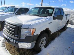 TRUCK; 2010 FORD F150 4X4 SUPERCAB, VIN# 1FTFX1EV6AFA96540,MILES 56,691