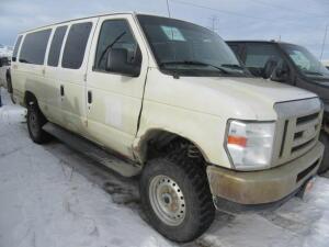 VAN; 2012 FORD E-350 ECONOLINE,VIN# 1FBSS3BS9CDA52764,MILES 55,428