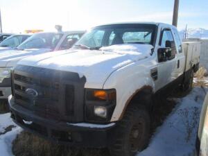 TRUCK 08 FORD F250 SUPER CAB, VIN# 1FDSX21578EC99622, MILES 63,044