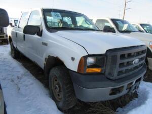 TRUCK 06 FORD F250 CREW CB LIC 810VYM,VIN# 1FTSW21Y76EB93069,MILES 65,559