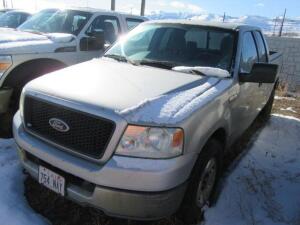 TRUCK 05 FORD F150 EXT CAB LIC 754NA, VIN# 1FTRX14W35NA09762, MILES 84,058