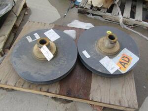 LOT OF 2 SHEAVE ASSY CATE P/N 2657806127