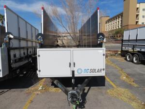 2015 SCT 20 - Mobile Solar Generator From DC Solar Consists of: 2 SMA Converters Midnight Classic controller 2 x 48v Batteries 10 Solar Panels VIN:4HX