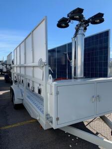 2015 SCT 20 Hybrid Light Tower - Mobile Solar Generator From DC Solar