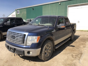 2011 Ford F150 XLT Super Crew Pickup Truck 397,911km Serial No 1FTFW1EF5BFB78594 Unit No 3214 Located at 310-2nd Ave. Fox Creek, AB T0H 1P0
