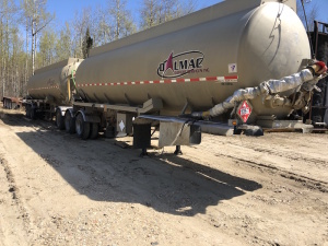 2007 Brenner Tandem-Axle Super B Pup Tank Trailer Serial No 10BFA82256F0B7107 Unit No 8054 Located at 310-2nd Ave. Fox Creek, AB T0H 1P0