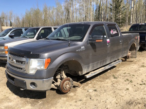 2013 Ford F150 XLT Super Crew Pickup Truck Serial No 1FTFW1EF8DKD74281 Unit No 3225 (Parts Only - Inoperable) Located at 310-2nd Ave. Fox Creek, AB T0H 1P0