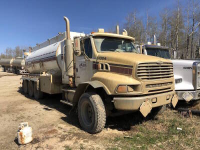 2007 Sterling L9500 Tri-Drive Vacuum Truck Serial No 2FZPAZAV77AY39669 Unit No 1084 (Parts Only - Inoperable) Located at 310-2nd Ave. Fox Creek, AB T0H 1P0