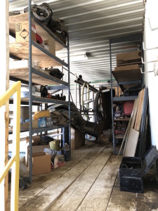 Contents of Upstairs Storage Area including Parts Shelving and Asst. Parts Located at 310-2nd Ave. Fox Creek, AB T0H 1P0
