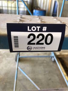 Lot of Asst. Warehouse Stairs, Step Stools, Material Cart, etc. Located at 310-2nd Ave. Fox Creek, AB T0H 1P0