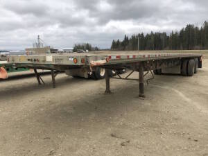 1998 Talbert TFW-80K-T1-CF Tandem-Axle Hiboy Trailer 48', 40 ton Serial No 40FE04825W1017041 Unit No 2210 Located at 2020 1st Ave. Edson, AB, T7E 1T8