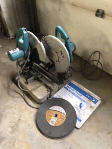 Lot of (2) Makita Cut-Off Saws w/ Asst. Blades Located at 2020 1st Ave. Edson, AB, T7E 1T8