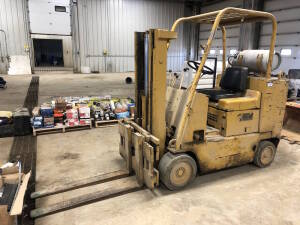 Cat T50B Small Forklift 1,776hr Located at 2020 1st Ave. Edson, AB, T7E 1T8