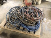 Lot of (4) Pallets of Asst. Straps, Extension Cords, Mechanics Creepers, Airline, Lifting Hooks, Chain, etc. Located at 2020 1st Ave. Edson, AB, T7E 1T8 - 5
