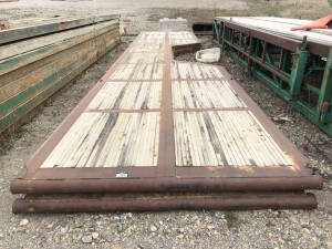 Lot of (2) 40' Rig Mats w/ Cut-Outs Located at 2020 1st Ave. Edson, AB, T7E 1T8