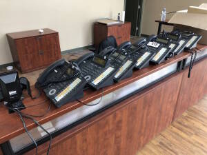 Lot of (8) Office Phones Located at 2020 1st Ave. Edson, AB, T7E 1T8