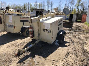 2003 Ingersoll Rand L6-4MH 6Kw Light Tower 26,401hrs Showing Located at 5603-50 Ave. Warburg, AB T0C 2T0